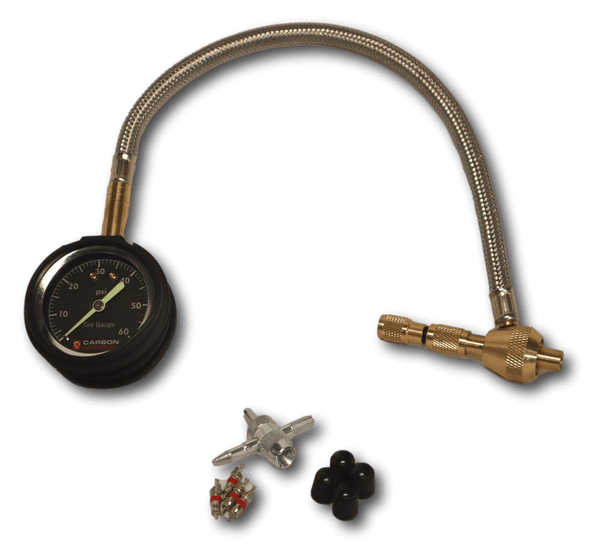 Carbon Offroad Digital Speedy Tyre Deflator/ Pressure Gauge